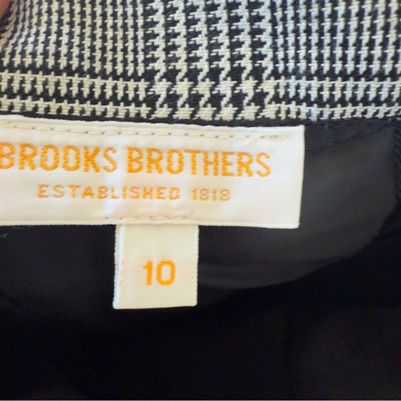 Brooks Brothers Vintage houndstooth pencil skirt New With Tags Size: 10 - Picture 4 of 5